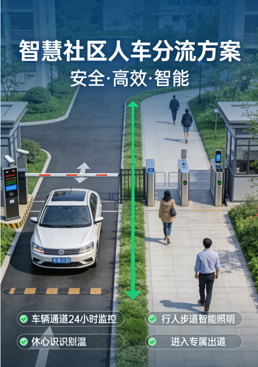 智慧社区人车分流方案